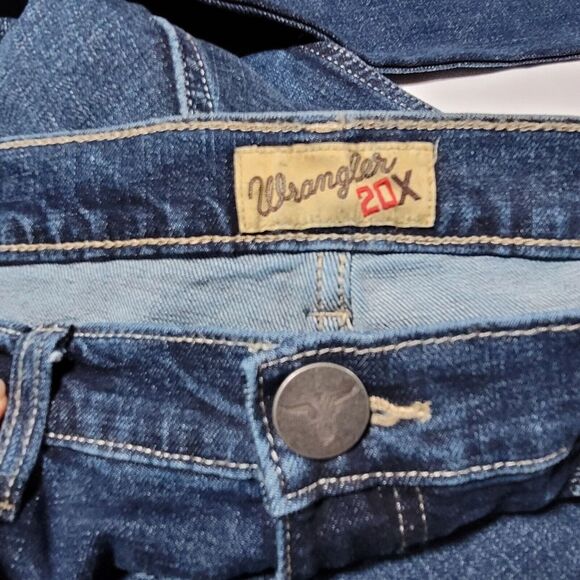Wrangler‎ 20X Style 44 Jeans Mens 33X31 Slim Straight Cowboy Western Rodeo Work - Picture 9 of 16